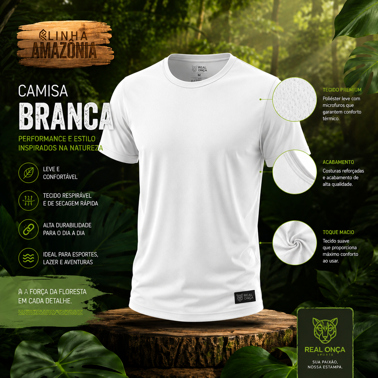 Camisa Helanca Dry